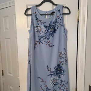Brand new silk floral dress